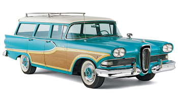 Edsel Bermuda 1958 года вид сбоку