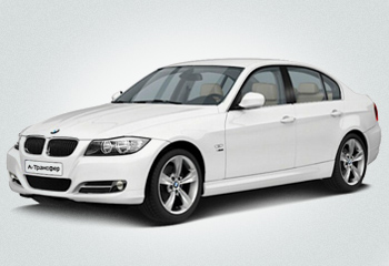 Прокат авто BMW 3 series білий на весілля у Львові