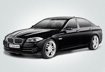 Замовлення авто BMW 5 series F10 чорний на весілля у Львові