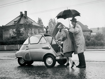 Ретро фото BMW Isetta 250
