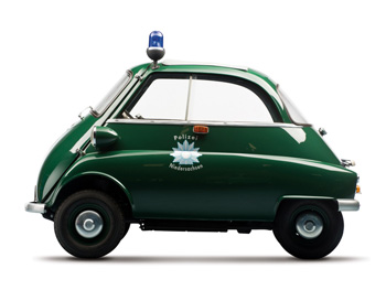 Спецмикрокар BMW Isetta 300 Polizei