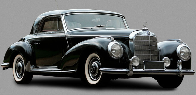 Аденауэр Mercedes Benz 300S W188 1952 года